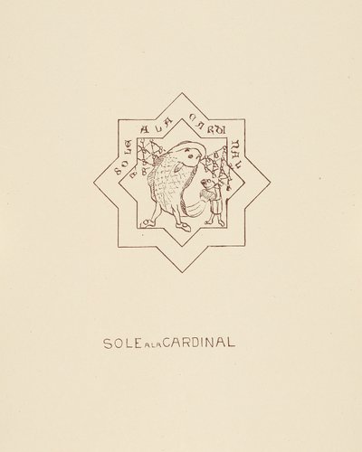 Sole, 1878 by William Burges